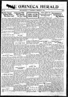Omineca Herald, February, 18, 1931