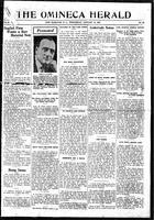 Omineca Herald, January, 13, 1932