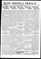 Omineca Herald, January, 18, 1933