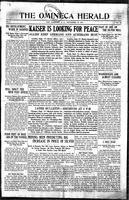 Omineca Herald, September, 18, 1914