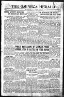 Omineca Herald, October, 30, 1914