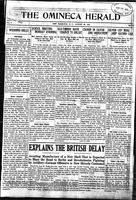Omineca Herald, August, 20, 1915