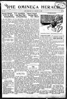Omineca Herald, January, 12, 1923
