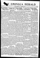 Omineca Herald, October, 12, 1923
