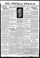Omineca Herald, April, 29, 1927