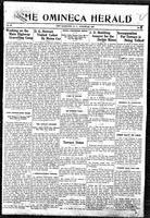 Omineca Herald, August, 12, 1927