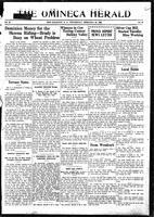 Omineca Herald, February, 20, 1929