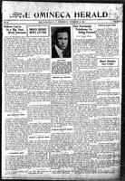 Omineca Herald, November, 14, 1928