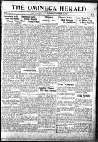 Omineca Herald, November, 21, 1928