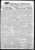 Omineca Herald, October, 15, 1930