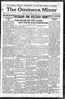 Omineca Miner, April, 22, 1916