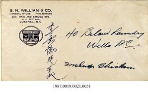 Envelope, 1941-1943 - Hong And Lee Chong Collection