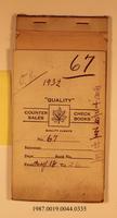 Counter Sales, 1932-05-18 to 1932-05-26 - Hong And Lee Chong Collection
