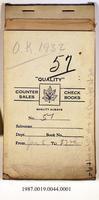 Counter Sales, 1932-01-08 to 1932-01-22 - Hong And Lee Chong Collection