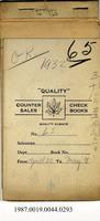 Counter Sales, 1932-04-22 to 1932-05-08 - Hong And Lee Chong Collection
