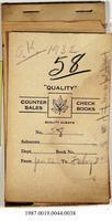 Counter Sales, 1932-01-22 to 1932-02-03 - Hong And Lee Chong Collection