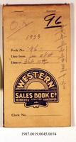 Counter Sales, 1933-01-28 to 1933-02-10 - Hong And Lee Chong Collection