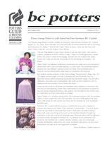 Newsletters - Potters Guild of British Columbia 2006 July 1