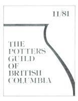 1981 November Newsletter - Potters Guild of British Columbia