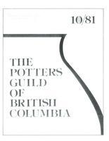 1981 October Newsletter - Potters Guild of British Columbia
