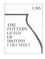 1985 Jan Newsletter - Potters Guild of British Columbia