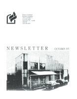 1985 Oct Newsletter - Potters Guild of British Columbia