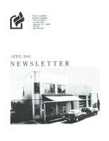 1986 April Newsletter - Potters Guild of British Columbia