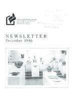 1986 December Newsletter - Potters Guild of British Columbia
