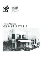 1986 February Newsletter - Potters Guild of British Columbia