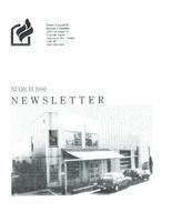1986 March Newsletter - Potters Guild of British Columbia