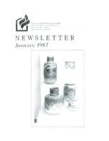 1987 Jan Newsletter - Potters Guild of British Columbia