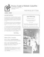 1988 April Newsletter - Potters Guild of British Columbia