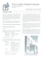 1988 Mar Newsletter - Potters Guild of British Columbia