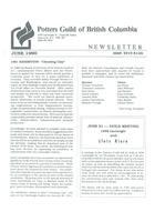 1990 Jun Newsletter - Potters Guild of British Columbia