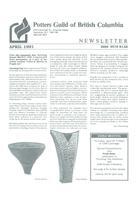 1991 Apr Newsletter - Potters Guild of British Columbia