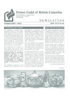 1991 Feb Newsletter - Potters Guild of British Columbia