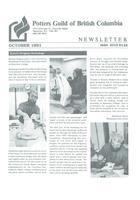 1991 Oct Newsletter - Potters Guild of British Columbia