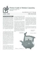 1992 Apr Newsletter - Potters Guild of British Columbia