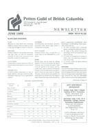 1992 Jun Newsletter - Potters Guild of British Columbia