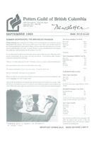 1993 Sep Newsletter - Potters Guild of British Columbia
