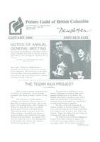 1994 Jan Newsletter - Potters Guild of British Columbia