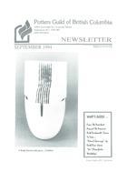 1994 Sep Newsletter - Potters Guild of British Columbia
