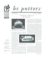 2001 Oct Newsletter - Potters Guild of British Columbia