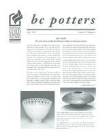 2003 Apr Newsletter - Potters Guild of British Columbia