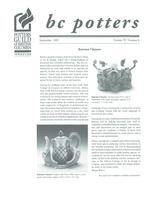 2003 Sep Newsletter - Potters Guild of British Columbia