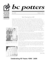 Newsletters - Potters Guild of British Columbia 2005 May 1