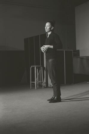Andrea Fraser, 'Writer's Talk'