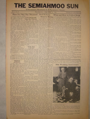 The Semiahmoo Sun, March 27, 1942 (Page 1)