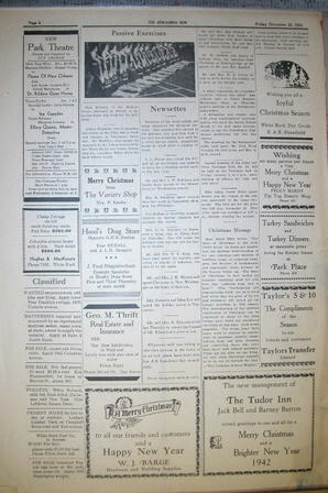 The Semiahmoo Sun, December 26, 1941 (Page 4)