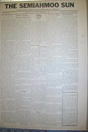 The Semiahmoo Sun, December 12, 1941 (Page 1)